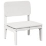 Sillas jardín 2 uds madera maciza pino blanco 60x52,5x72 cm de , Sillas de jardín - Ref: Foro24-859323, Precio: 118,58 €, Des...