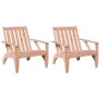 Sillas Adirondack de jardín douglas 2 unidades 75x77x77 cm de , Sillas de jardín - Ref: Foro24-859335, Precio: 136,50 €, Desc...