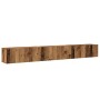 Conjunto de mueble de TV 3 piezas montado la pared madera vieja de , Muebles TV - Ref: Foro24-3329203, Precio: 123,02 €, Desc...