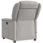 Sillón reclinable de masaje eléctrico tela gris nube de , Sillones - Ref: Foro24-3303193, Precio: 252,18 €, Descuento: %
