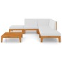 Juego muebles de jardín y cojines 7 pzas madera maciza acacia de vidaXL, Conjuntos de jardín - Ref: Foro24-3058102, Precio: 6...