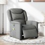 Sillón reclinable de masaje eléctrico tela gris oscuro de , Sillones - Ref: Foro24-3303185, Precio: 241,92 €, Descuento: %