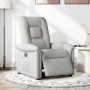 Sillón reclinable eléctrico de tela gris nube de , Sillones - Ref: Foro24-3303243, Precio: 237,98 €, Descuento: %