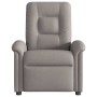 Sillón reclinable eléctrico tela gris taupé de , Sillones - Ref: Foro24-3303241, Precio: 247,87 €, Descuento: %
