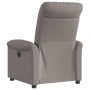 Sillón reclinable eléctrico tela gris taupé de , Sillones - Ref: Foro24-3303241, Precio: 247,87 €, Descuento: %