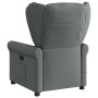 Sillón reclinable de masaje eléctrico tela gris oscuro de , Sillones - Ref: Foro24-3303365, Precio: 244,47 €, Descuento: %