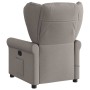 Sillón reclinable de masaje eléctrico tela gris taupe de , Sillones - Ref: Foro24-3303371, Precio: 270,85 €, Descuento: %