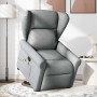 Sillón de masaje reclinable de pie de tela gris claro de , Sillones - Ref: Foro24-3303384, Precio: 281,29 €, Descuento: %