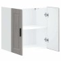 Armario de pared de cocina Porto gris sonoma madera ingeniería de , Armarios de cocina - Ref: Foro24-854063, Precio: 64,92 €,...