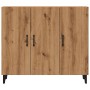 Aparador de madera de ingeniería roble artisan 90x34x80 cm de , Aparadores - Ref: Foro24-856893, Precio: 112,49 €, Descuento: %