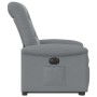 Sillón eléctrico reclinable elevable de tela gris claro de , Sillones - Ref: Foro24-3303274, Precio: 300,43 €, Descuento: %