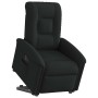 Sillón eléctrico reclinable elevable de tela negro de , Sillones - Ref: Foro24-3303276, Precio: 303,42 €, Descuento: %