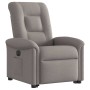 Sillón eléctrico reclinable elevable de tela gris taupe de , Sillones - Ref: Foro24-3303281, Precio: 315,07 €, Descuento: %