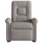 Sillón eléctrico reclinable elevable de tela gris taupe de , Sillones - Ref: Foro24-3303281, Precio: 315,07 €, Descuento: %