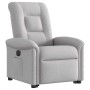 Sillón eléctrico reclinable elevable de tela gris nube de , Sillones - Ref: Foro24-3303283, Precio: 303,86 €, Descuento: %