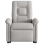 Sillón eléctrico reclinable elevable de tela gris nube de , Sillones - Ref: Foro24-3303283, Precio: 303,86 €, Descuento: %