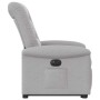 Sillón eléctrico reclinable elevable de tela gris nube de , Sillones - Ref: Foro24-3303283, Precio: 303,86 €, Descuento: %