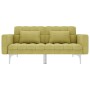 Sofá cama de tela verde en Sofás | Comprar online en Foru.es