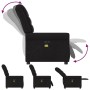 Sillón reclinable de masaje eléctrico tela negro de , Sillones - Ref: Foro24-3303306, Precio: 272,78 €, Descuento: %