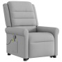 Sillón de masaje reclinable de pie de tela gris nube de , Sillones - Ref: Foro24-3303333, Precio: 265,45 €, Descuento: %