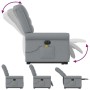 Sillón de masaje eléctrico reclinable elevable tela gris claro de , Sillones - Ref: Foro24-3303344, Precio: 326,69 €, Descuen...