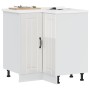 Mueble bajo esquina de cocina Lucca alto brillo blanco de , Armarios de cocina - Ref: Foro24-853749, Precio: 120,95 €, Descue...