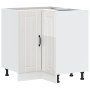 Mueble bajo esquina de cocina Lucca alto brillo blanco de , Armarios de cocina - Ref: Foro24-853749, Precio: 120,95 €, Descue...