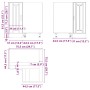 Mueble bajo esquina de cocina Lucca alto brillo blanco de , Armarios de cocina - Ref: Foro24-853749, Precio: 120,95 €, Descue...
