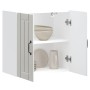 Armario de pared de cocina Lucca blanca de alto brillo de , Armarios de cocina - Ref: Foro24-853819, Precio: 61,14 €, Descuen...