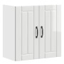 Armario de pared de cocina Lucca blanca de alto brillo de , Armarios de cocina - Ref: Foro24-853819, Precio: 61,14 €, Descuen...
