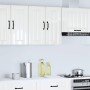 Armario de pared de cocina Lucca blanca de alto brillo de , Armarios de cocina - Ref: Foro24-853819, Precio: 61,14 €, Descuen...