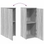 Armario de madera ingeniería gris sonoma 40x45x103,5 cm de , Taquillas y armarios de almacenamiento - Ref: Foro24-859038, Pre...