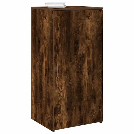 Armario de madera de ingeniería roble ahumado 50x45x103,5 cm de , Taquillas y armarios de almacenamiento - Ref: Foro24-859046...