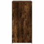 Armario de madera de ingeniería roble ahumado 50x45x103,5 cm de , Taquillas y armarios de almacenamiento - Ref: Foro24-859046...