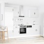 Mueble cocina Kalmar blanco de alto brillo 7 pzas de , Armarios de cocina - Ref: Foro24-3314763, Precio: 643,55 €, Descuento: %