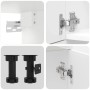 Mueble cocina Kalmar blanco de alto brillo 7 pzas de , Armarios de cocina - Ref: Foro24-3314763, Precio: 643,55 €, Descuento: %