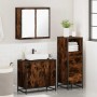 Set de muebles baño 3 pzas madera contrachapada roble ahumado de , Muebles de baño - Ref: Foro24-3301007, Precio: 214,17 €, D...