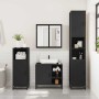 Juego de muebles de baño 3 pzas madera contrachapada negro de , Muebles de baño - Ref: Foro24-3300965, Precio: 233,28 €, Desc...