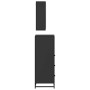 Juego de muebles de baño 3 pzas madera contrachapada negro de , Muebles de baño - Ref: Foro24-3301005, Precio: 236,02 €, Desc...