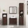 Set de muebles baño 3 pzas madera contrachapada roble marrón de , Muebles de baño - Ref: Foro24-3300959, Precio: 228,10 €, De...