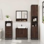 Set de muebles baño 3 pzas madera contrachapada roble marrón de , Muebles de baño - Ref: Foro24-3301039, Precio: 220,53 €, De...