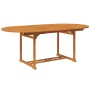 Juego de comedor de jardín 5 piezas madera maciza de acacia de vidaXL, Conjuntos de jardín - Ref: Foro24-3058011, Precio: 561...