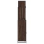 Set de muebles baño 4 pzas madera contrachapada roble marrón de , Muebles de baño - Ref: Foro24-3301204, Precio: 428,24 €, De...