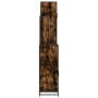 Set de muebles baño 4 pzas madera contrachapada roble ahumado de , Muebles de baño - Ref: Foro24-3301212, Precio: 406,90 €, D...