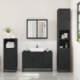 Juego de muebles de baño 3 pzas madera contrachapada negro de , Muebles de baño - Ref: Foro24-3300950, Precio: 242,18 €, Desc...