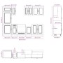 Mueble cocina Kalmar roble ahumado 8 pzas madera contrachapada de , Armarios de cocina - Ref: Foro24-3314796, Precio: 646,65 ...