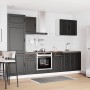 Mueble de cocina Kalmar negra 7 piezas madera contrachapada de , Armarios de cocina - Ref: Foro24-3314782, Precio: 644,87 €, ...