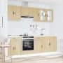 Mueble cocina Kalmar roble sonoma 8 pzas madera contrachapada de , Armarios de cocina - Ref: Foro24-3314844, Precio: 551,14 €...