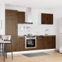 Mueble cocina Kalmar roble marrón 7 pzas madera contrachapada de , Armarios de cocina - Ref: Foro24-3314768, Precio: 573,75 €...
