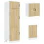 Mueble cocina Kalmar roble sonoma 8 pzas madera contrachapada de , Armarios de cocina - Ref: Foro24-3314804, Precio: 621,18 €...